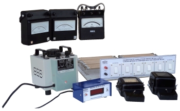 Calibration of a single-phase energy meter by (i) direct loading method (ii) Comparing with a sub-standard meter (C.R.)
