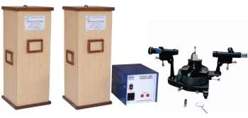Calibration of spectrometer by mercury vapor lamp