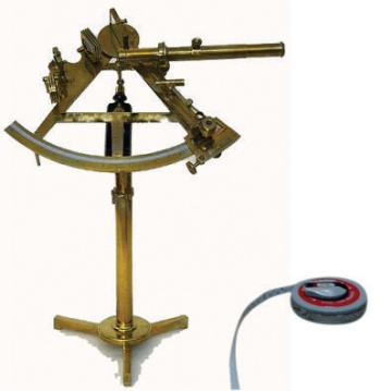 Determination of the height of a tower with a sextant (C.R.)
