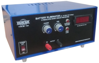 Battery Eliminator (2-12V at 4 A)