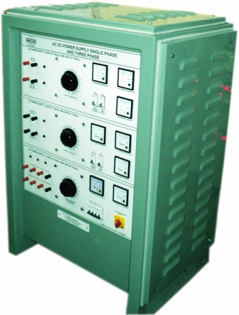 LOW TENSION AC/DC VARIABLE POWER SUPPLY