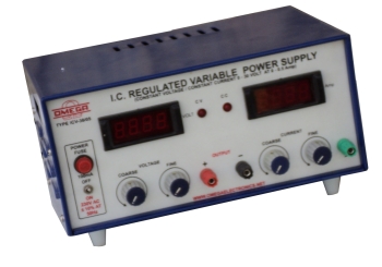 Variable Power Supplies With Digital  Meters (0-30 V to 0-500 mA) 2 Meters