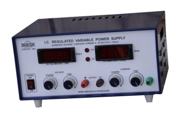 Variable Power Supplies With Digital  Meters (0-30 V to 0-2 A) 2 Meters