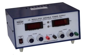 Variable Power Supplies With Digital  Meters (0-30 V to 0-3 A) 2 Meters