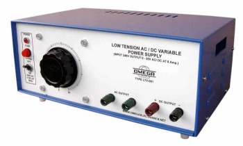 Low Tension AC/DC Power Supply (0-25V @ 8A; AC or DC)