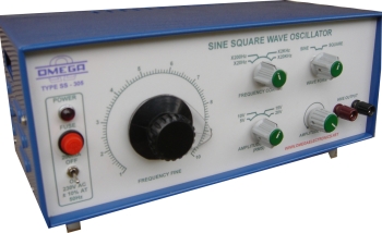 Sine Square Wave Oscillator 20 Hz to 200 KHz O/P 0-20V RMS