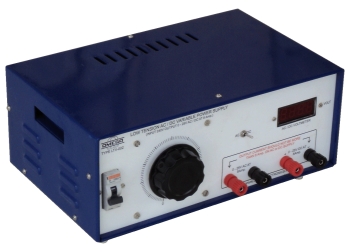 Low Tension AC/DC Power Supply with Voltmeter and MCB (0-25V @ 8A; AC or DC)