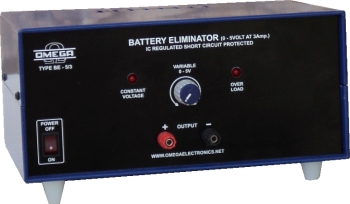 Battery Eliminator (0-5 V at 3 A)