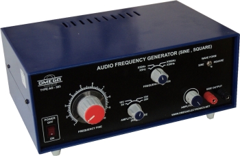 Audio Frequency Generator (Sine, Square) 5Hz to 50 KHz, output 0 to 20V RMS