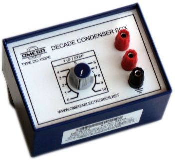 Decade Condenser Boxes Single Dial 1.0 uF  -10.0 uF