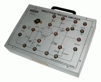 Single Stage pentode Amplifier (V.V.)