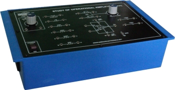 Study of Operational Amplifier (UA 741) with power supply
