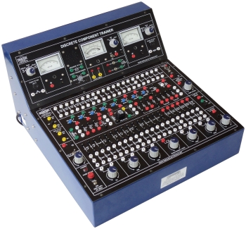 Discrete Component Trainer  with power supply, oscillator and 3 multi range meters