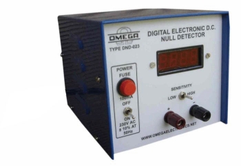 Digital Electronic D.C. Null Detector