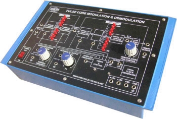Pulse Code Modulation & Demodulation (PCM) Trainer with Power Supply