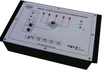Binary Adder & Subtractor Demonstrator with power supply (C.R.)