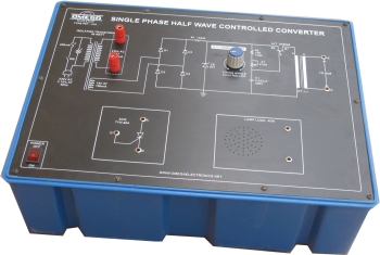 Single phase Half Wave Controlled Converter with Power Supply