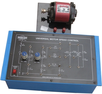 Universal Motor Speed Control with Power Supply & Motor
