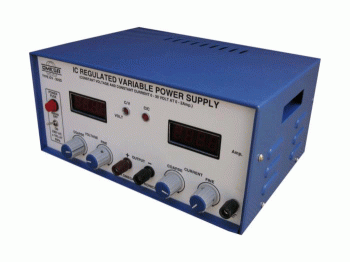 Variable Power Supplies With Digital Meters (0-30 V to 0-10 A) 2 Meters
