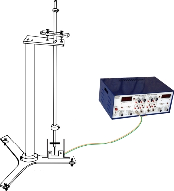 Study of electromagnetic damping of a Compound Pendulum and to find the Variation of Damping Co-Efficient with the Distance of the Conduction Lamina (C.R.)