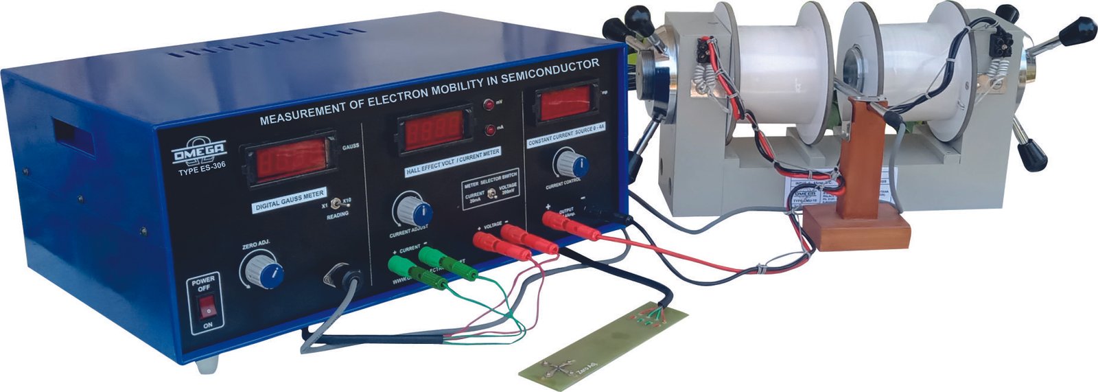Measurement of electron mobility in semiconductor (C.R.)
