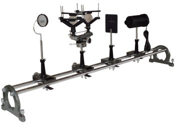 Focal Length of a combination of two lenses using Nodal slide assembly (C.R.)