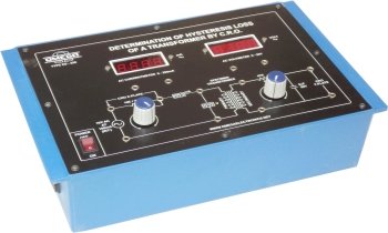 Determination of hysteresis loss of a transformer by C.R.O.