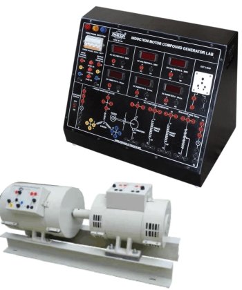 Induction Motor Compound Generator Lab