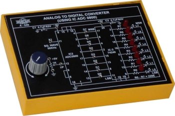 Analog to Digital Converter (using IC ADC 0800)