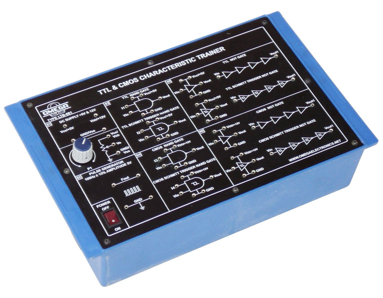 TTL & CMOS Characteristics Trainer