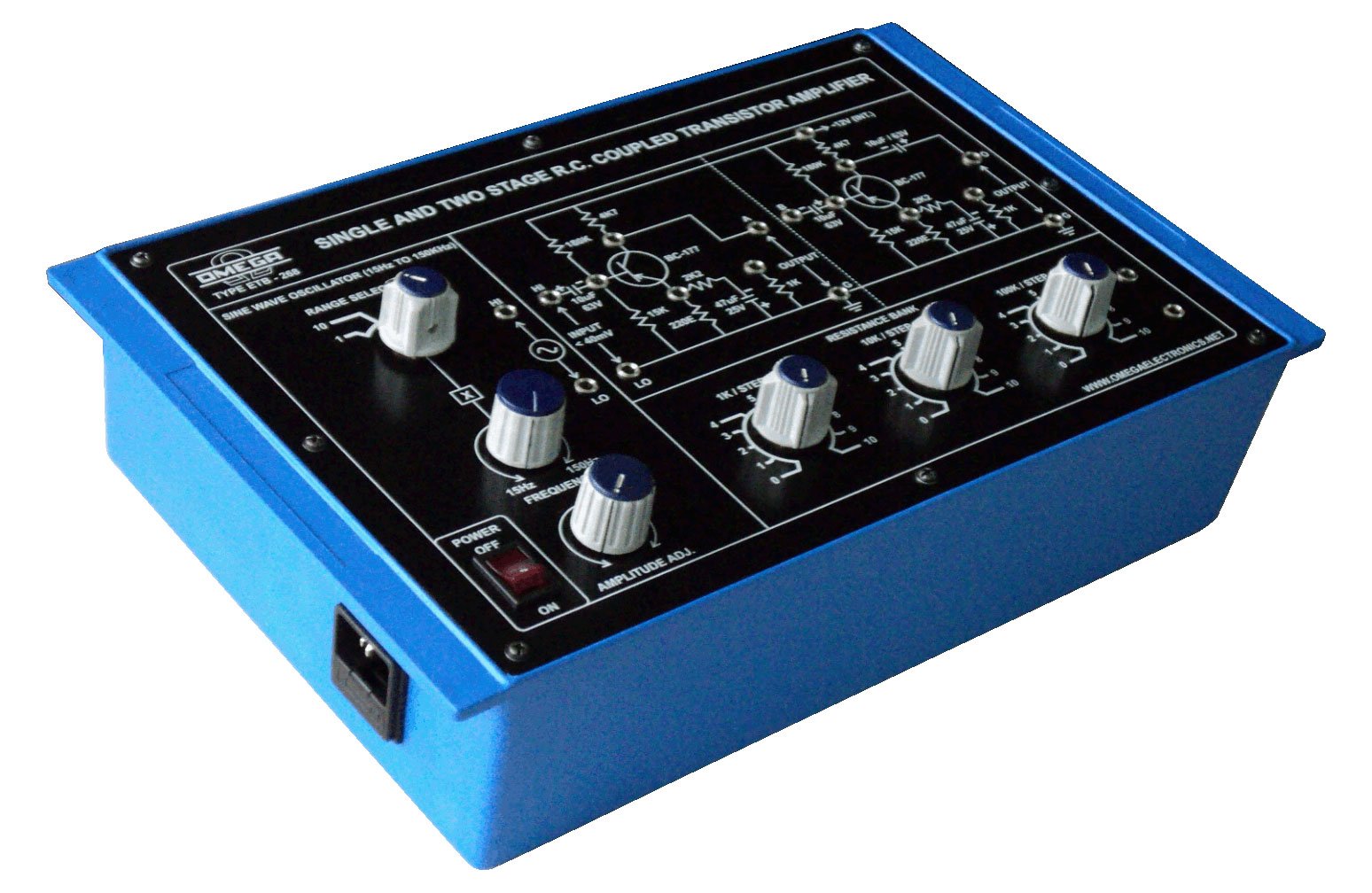 Single and Two Stage R.C. Coupled Transistor Amplifier