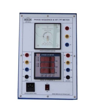 PHASE SEQUENCE & VIF / PF METER