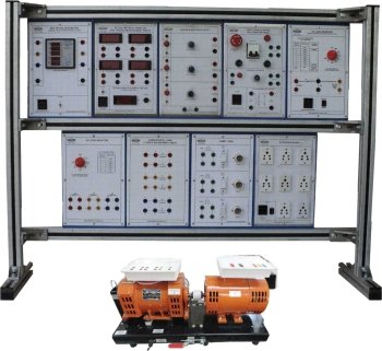 DC Motor Coupled With Universal Motor Trainer