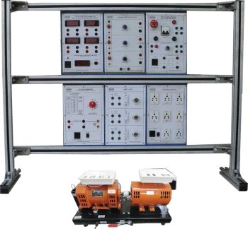 DC Motor Coupled With Dc Motor Trainer