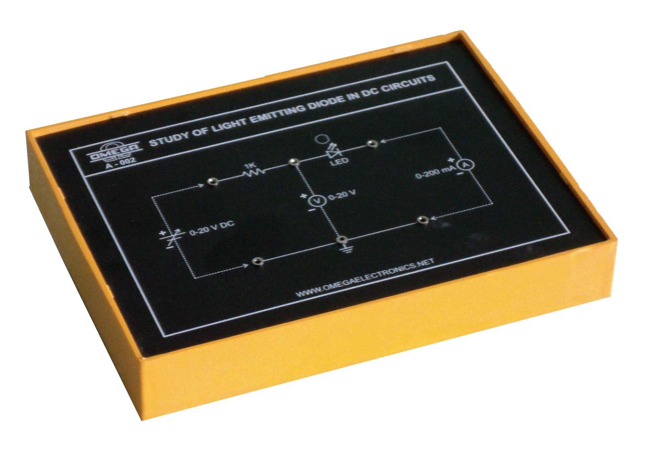 Study Of Light Emitting Diodes In DC Circuits