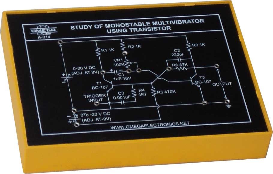 Study Of Monostable Multivibrator Using Transistor