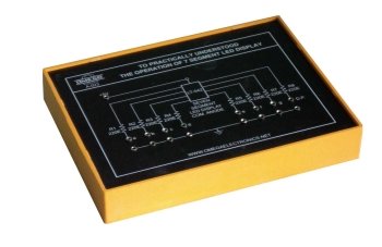 To Practically Understood The Operation Of A 7-Segment LED Display