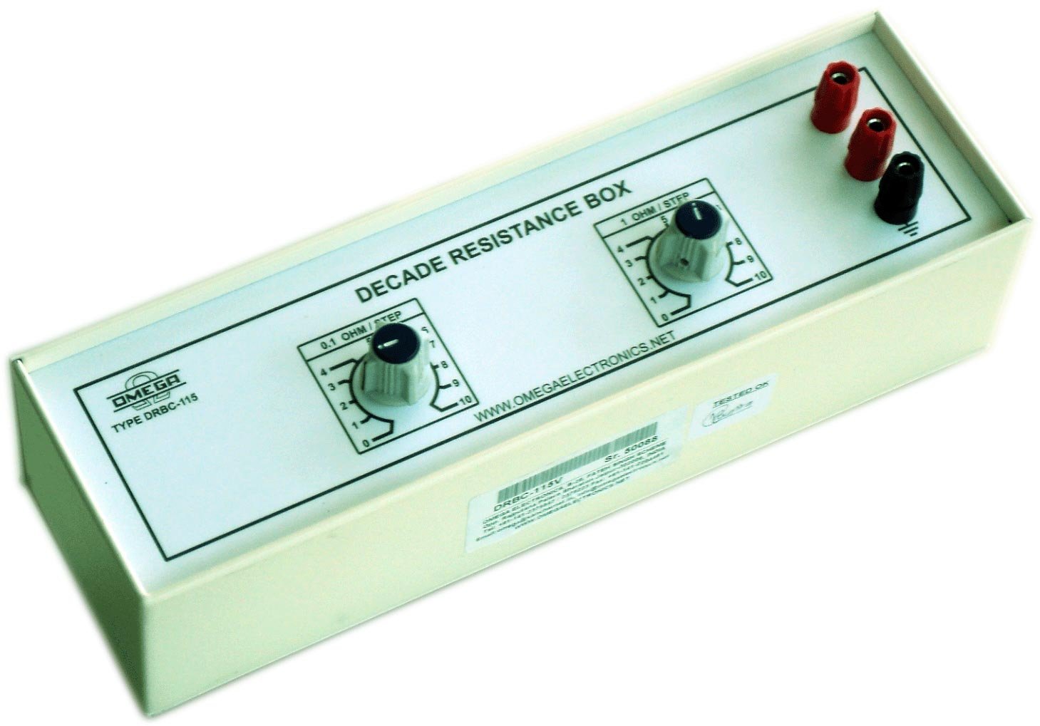 Decade Resistance Boxes Single Dial 0.1 Ohm to 11 Ohm