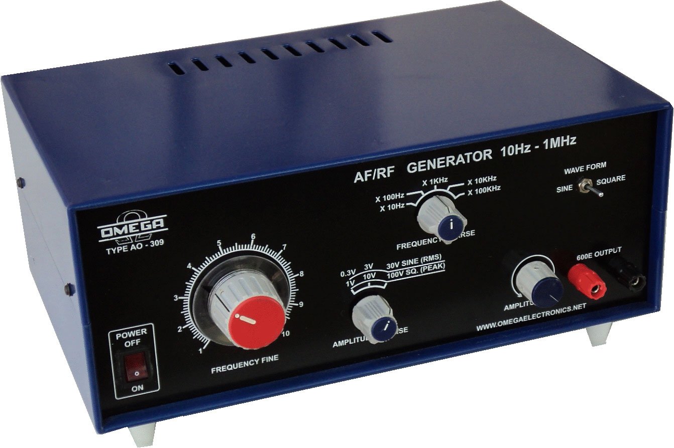 A.F/R.F. Generator 10Hz to 1MHz (Sine, Square)