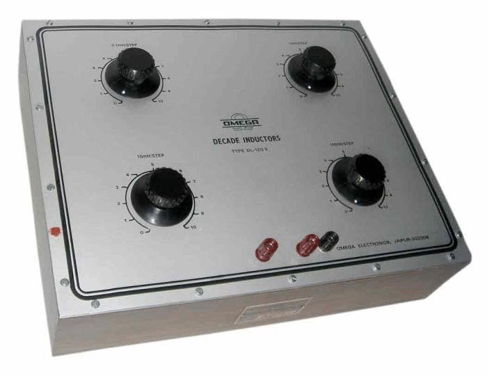 Decade Inductors Four Dials 1 mH to 11.11 H