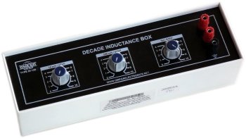Decade Inductors Three Dials 0.1 mH to 111 mH