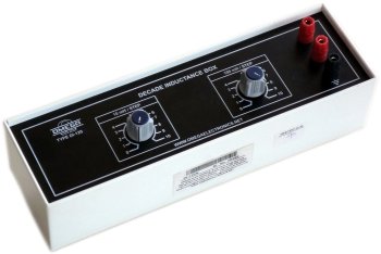 Decade Inductors  Two Dials 1 mH to 110 mH