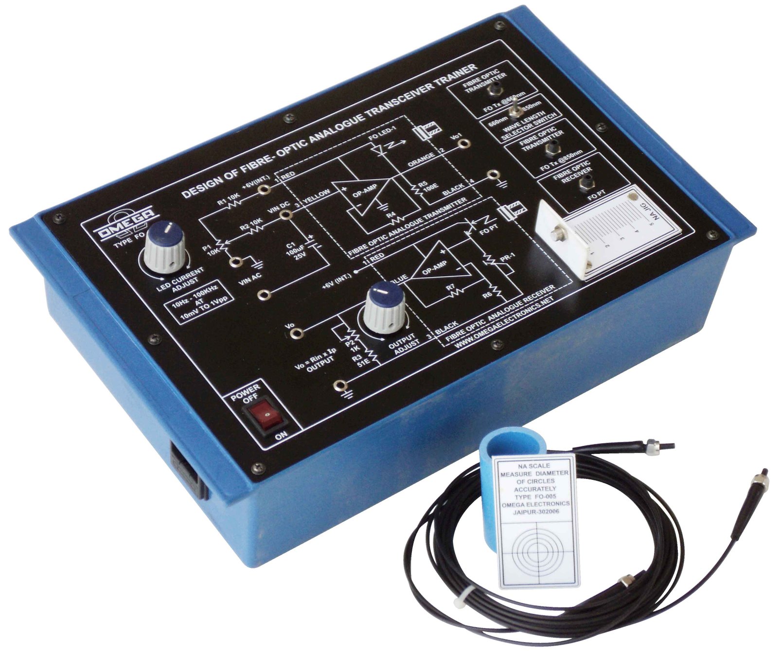 Advanced Fibre-Optic Analogue Transceiver Trainer