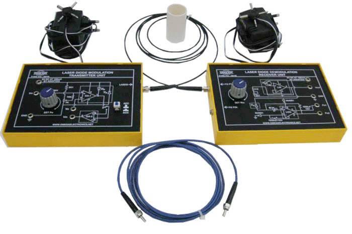 Laser Diode Intensity Modulation and Demodulation Trainer