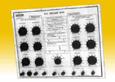 Decade Resistance-Condenser Box