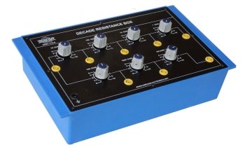 Decade Resistance Box Seven Dials 1 Ohm to 10 M Ohms