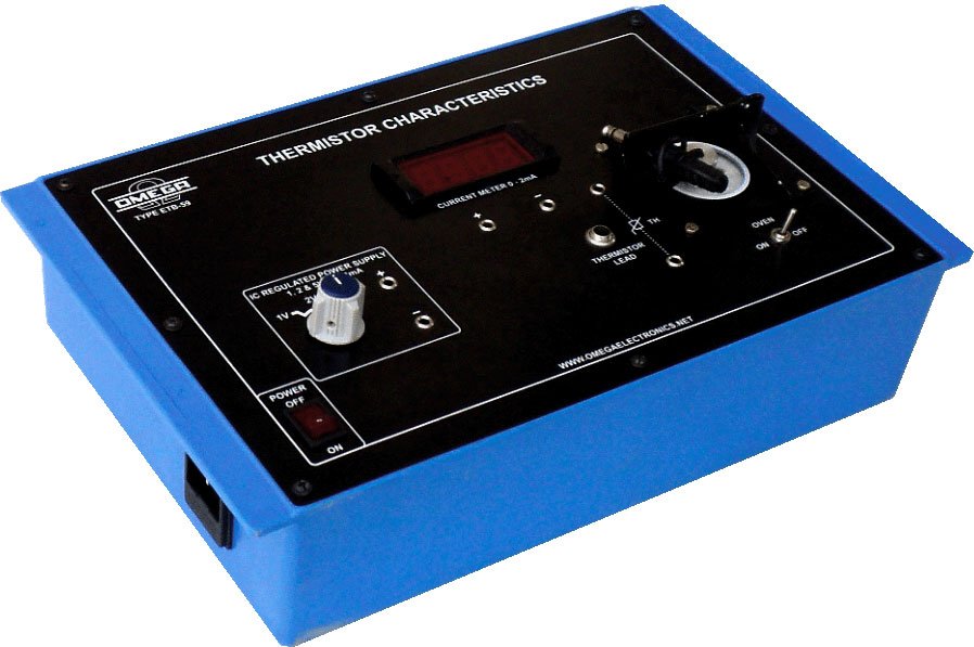 Thermistor Characteristics with power supply 1 digital meters (C.R.)