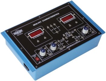 MOS-FET Characteristics with power supply and 2 meters