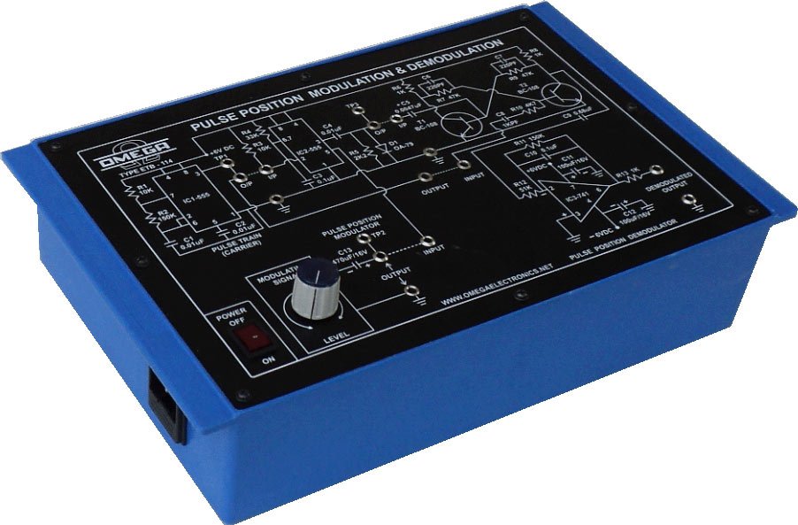 Pulse Position Modulation & Demodulation (PPM)  with power supply