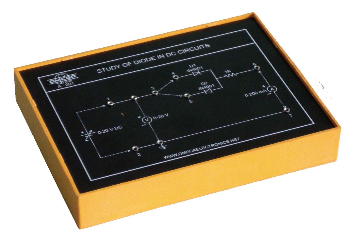 Study of Diodes in DC circuits